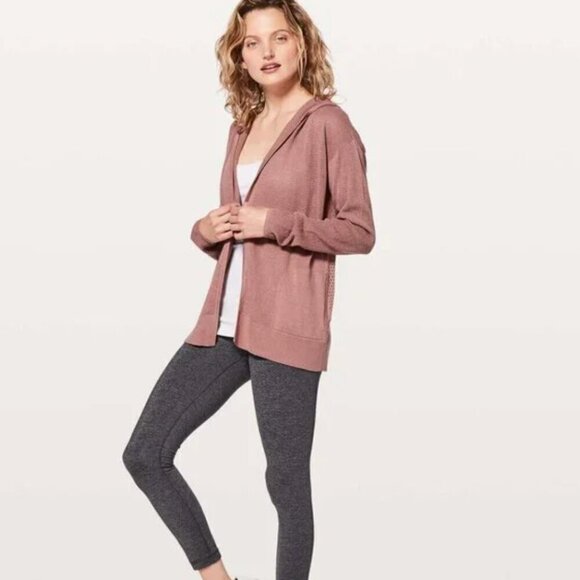 Lululemon Still Movement Wrap- Heathered Quicksand - Picture 4 of 10